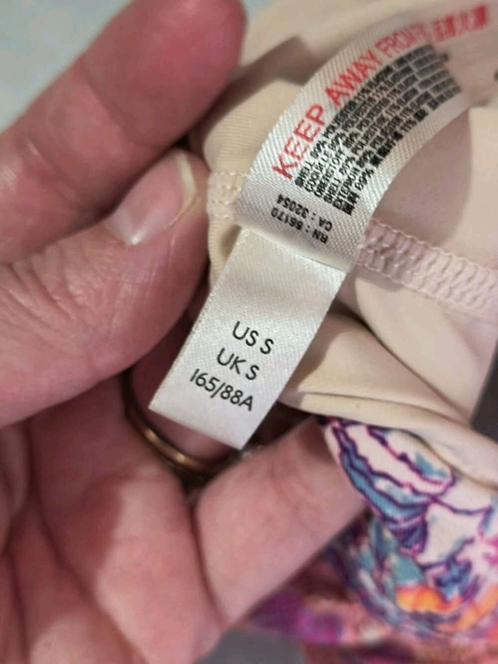 Free People Floral Pink Orange Purple Cropped Bralette - Picture 5 of 11